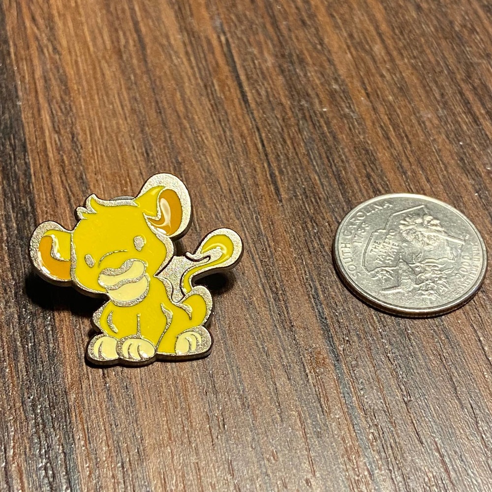 Disney Lion King baby Simba Yellow Cutie pin 2016
